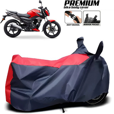 smwzxyu Waterproof Two Wheeler Cover for TVS(Blue, Red)