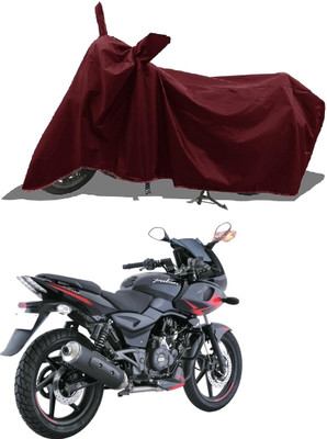 DeepShakshi AUTOMOTIVE Waterproof Two Wheeler Cover for Bajaj(Pulsar 180, Maroon)