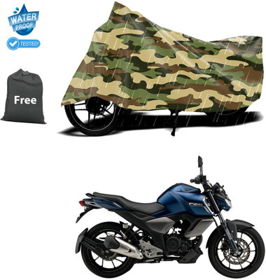 CODOKI Waterproof Two Wheeler Cover for Yamaha(FZ-Fi Version 3.0, Yellow)
