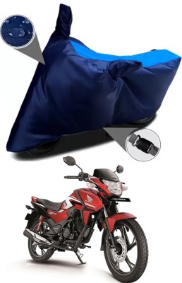 RONISH Waterproof Two Wheeler Cover for Honda(SP 125, Blue)