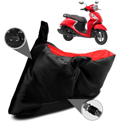 MWBB Waterproof Two Wheeler Cover for Yamaha(Fascino 125 BS6, Multicolor)