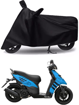 AASHTIK MART Two Wheeler Cover for Aprilia(SXR 125, Black)