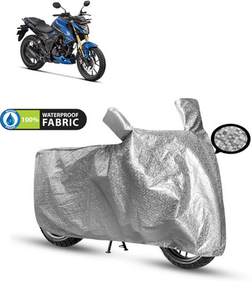 PAGORA Waterproof Two Wheeler Cover for Honda(Hornet 2.0, Silver)