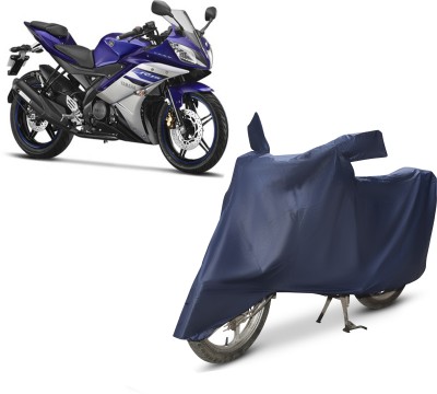 EGAL Waterproof Two Wheeler Cover for Yamaha(YZF-R15 V2 BS6, Blue)