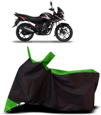 VESMEI Two Wheeler Cover for Bajaj(Discover 150 s, Green)
