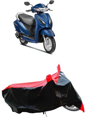 KEDIT Two Wheeler Cover for Honda(Activa 6G, Red)