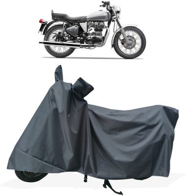 Tricway Two Wheeler Cover for Royal Enfield(Electra 5S, Grey)