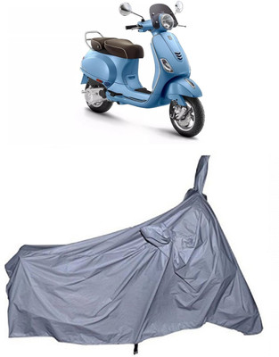 NEXTON Waterproof Two Wheeler Cover for Vespa(Elegante 150, Silver)