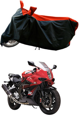 DeepShakshi AUTOMOTIVE Waterproof Two Wheeler Cover for Hyosung(GT650R, Red)