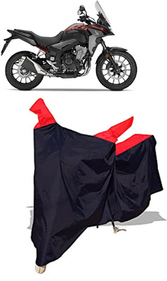 Amexride Two Wheeler Cover for Honda(CB 500, Black)
