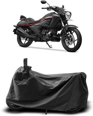 KEDIT Two Wheeler Cover for Suzuki(Intruder 250, Black)
