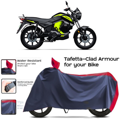 WMIZEXA Two Wheeler Cover for Revolt(RV 300, Red, Blue)