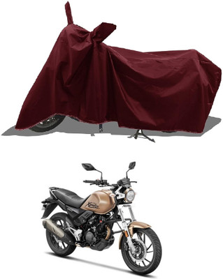 AESTRYD Two Wheeler Cover for Yamaha(YZF-R15 V2 BS6, Maroon)