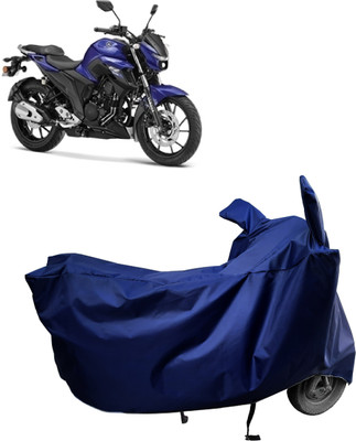 Amexride Two Wheeler Cover for Yamaha(FZ25, Blue)