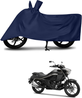 Mdstar Waterproof Two Wheeler Cover for Suzuki(Intruder, Blue)