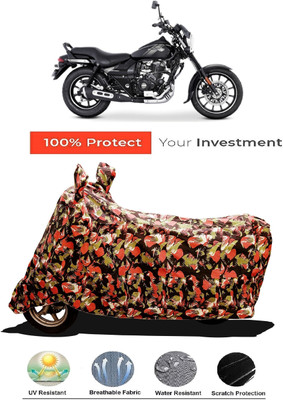 Amexride Two Wheeler Cover for Bajaj(Avenger 160 Street, Multicolor)