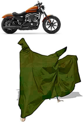 Amexride Two Wheeler Cover for Harley Davidson(Iron 883, Maroon)