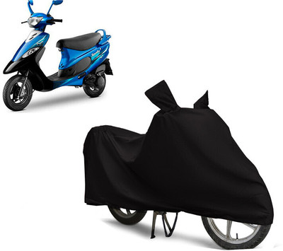EGAL Two Wheeler Cover for TVS(Pep Plus BS6, Black)