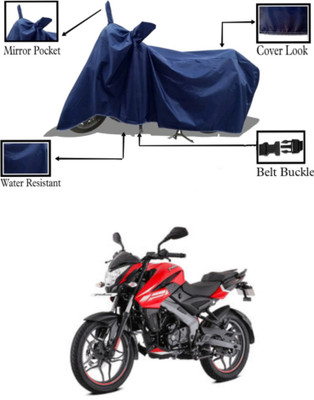 Mdstar Waterproof Two Wheeler Cover for Bajaj(Pulsar NS125, Blue)