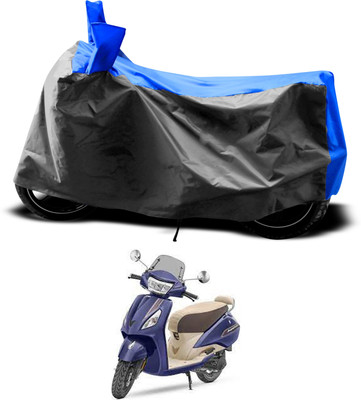 PAGORA Waterproof Two Wheeler Cover for TVS(Jupiter, Grey)