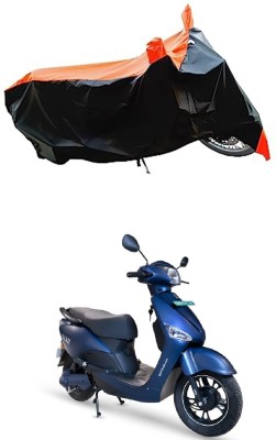 VESMEI Two Wheeler Cover for Hero(Electric Optima DX, Orange)