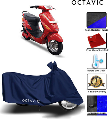 Mdstar Waterproof Two Wheeler Cover for Hero(E Sprint, Blue)