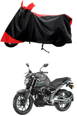 GROFATIK Two Wheeler Cover for Yamaha(FZ FI BS6, Red)