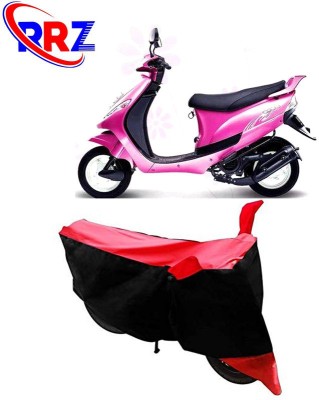 AutoGalaxy Waterproof Two Wheeler Cover for Mahindra(Kine, Black, Red)