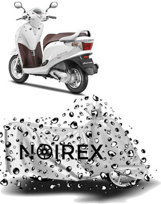 NOIREX Two Wheeler Cover for Honda(Aviator, Silver)