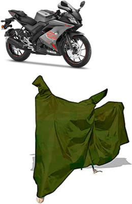 Amexride Two Wheeler Cover for Yamaha(YZF-R15 V3 BS6, Maroon)