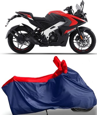 BbcMart Waterproof Two Wheeler Cover for Bajaj(Pulsar RS 200, Red)