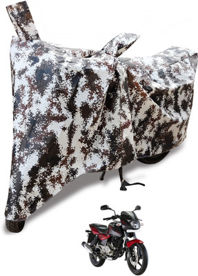 Auto Hub Waterproof Two Wheeler Cover for Bajaj(Pulsar 180 DTS-i, Multicolor)