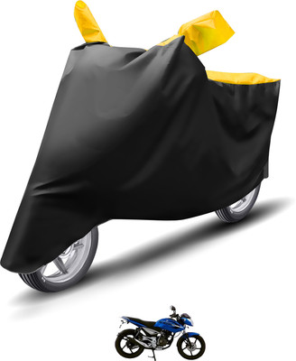 Caronix Waterproof Two Wheeler Cover for Bajaj(XCD 135, Yellow)