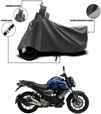 Genipap Two Wheeler Cover for Yamaha(FZ S FI New, Grey)