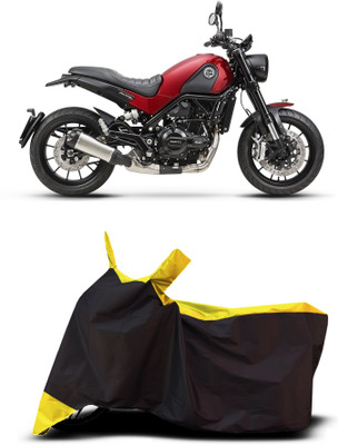 VESMEI Two Wheeler Cover for Benelli(Leoncino 800, Yellow)