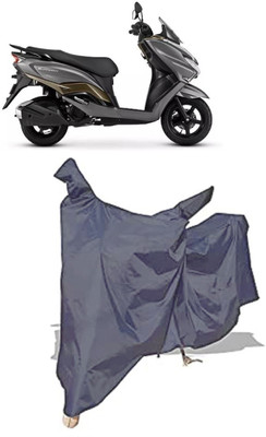Amexride Two Wheeler Cover for Suzuki(Burgman Street, Grey)