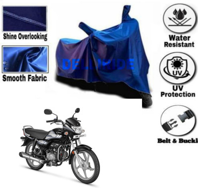 TPNYKR Waterproof Two Wheeler Cover for Hero(HF Deluxe, Blue)