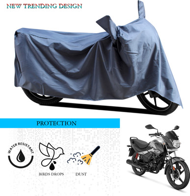 SnehaSales Waterproof Two Wheeler Cover for Hero(Passion Pro i3S, Grey)