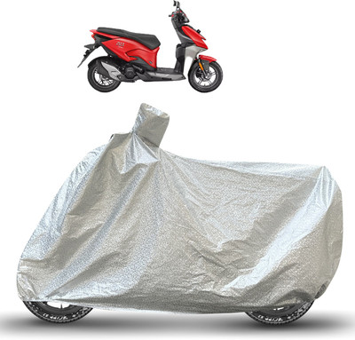 Caronix Waterproof Two Wheeler Cover for Hero(Silver)