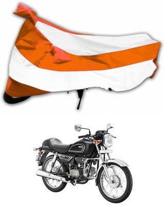 RWT Two Wheeler Cover for Hero(Splendor Pro Classic, Orange, White)