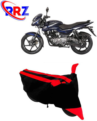 RRZ Waterproof Two Wheeler Cover for Bajaj(Pulsar, Black, Red)