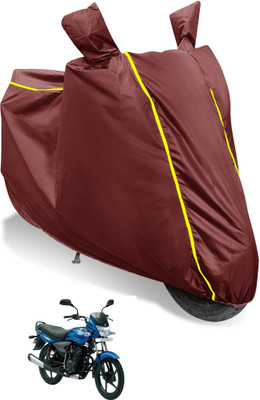 Auto Hub Waterproof Two Wheeler Cover for Hero(Glamour, Multicolor)
