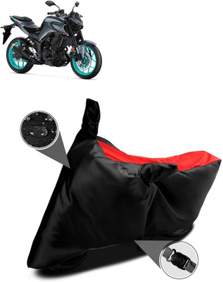 CODOKI Waterproof Two Wheeler Cover for Yamaha(MT-03, Red)
