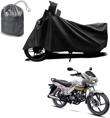 Autoinnovation Waterproof Two Wheeler Cover for Mahindra(Centuro, Black)