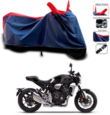 KEDIT Two Wheeler Cover for Honda(CB 1000R, Red, Blue)