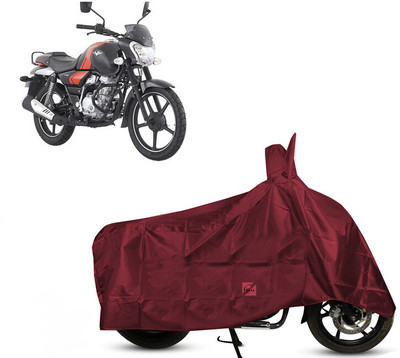 EGAL Waterproof Two Wheeler Cover for Bajaj(V12, Maroon)