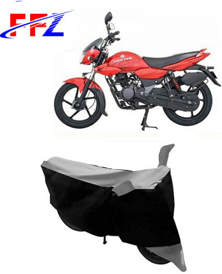 FFZ Waterproof Two Wheeler Cover for Bajaj(XCD 135, Black, Grey)
