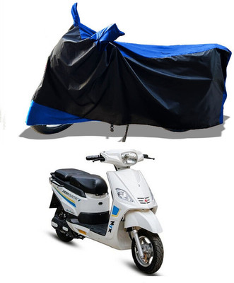 DeepShakshi AUTOMOTIVE Waterproof Two Wheeler Cover for Hero(Electric NYX BS6, Blue)