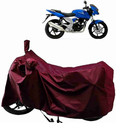 DeepShakshi AUTOMOTIVE Waterproof Two Wheeler Cover for Bajaj(Pulsar 150, Maroon)