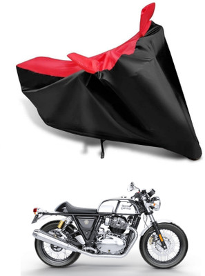 KEDIT Two Wheeler Cover for Royal Enfield(Continental GT 650, Red, Black)